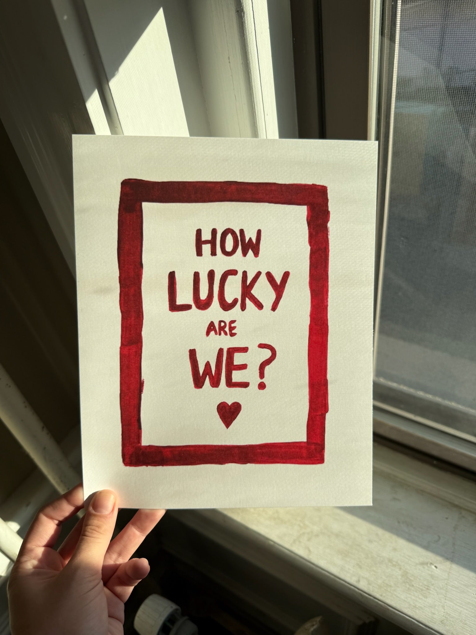 Lucky Us Print