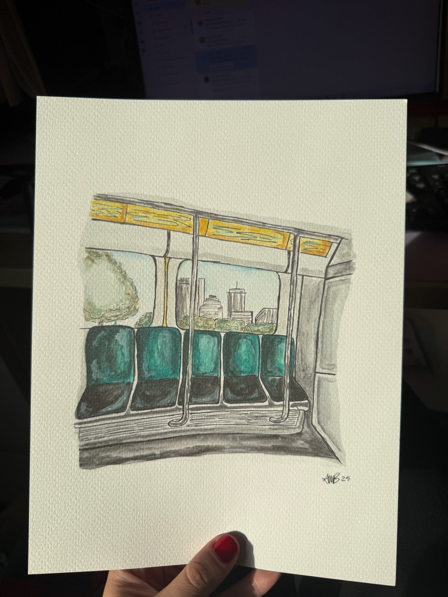 Sittin' on the Green Line