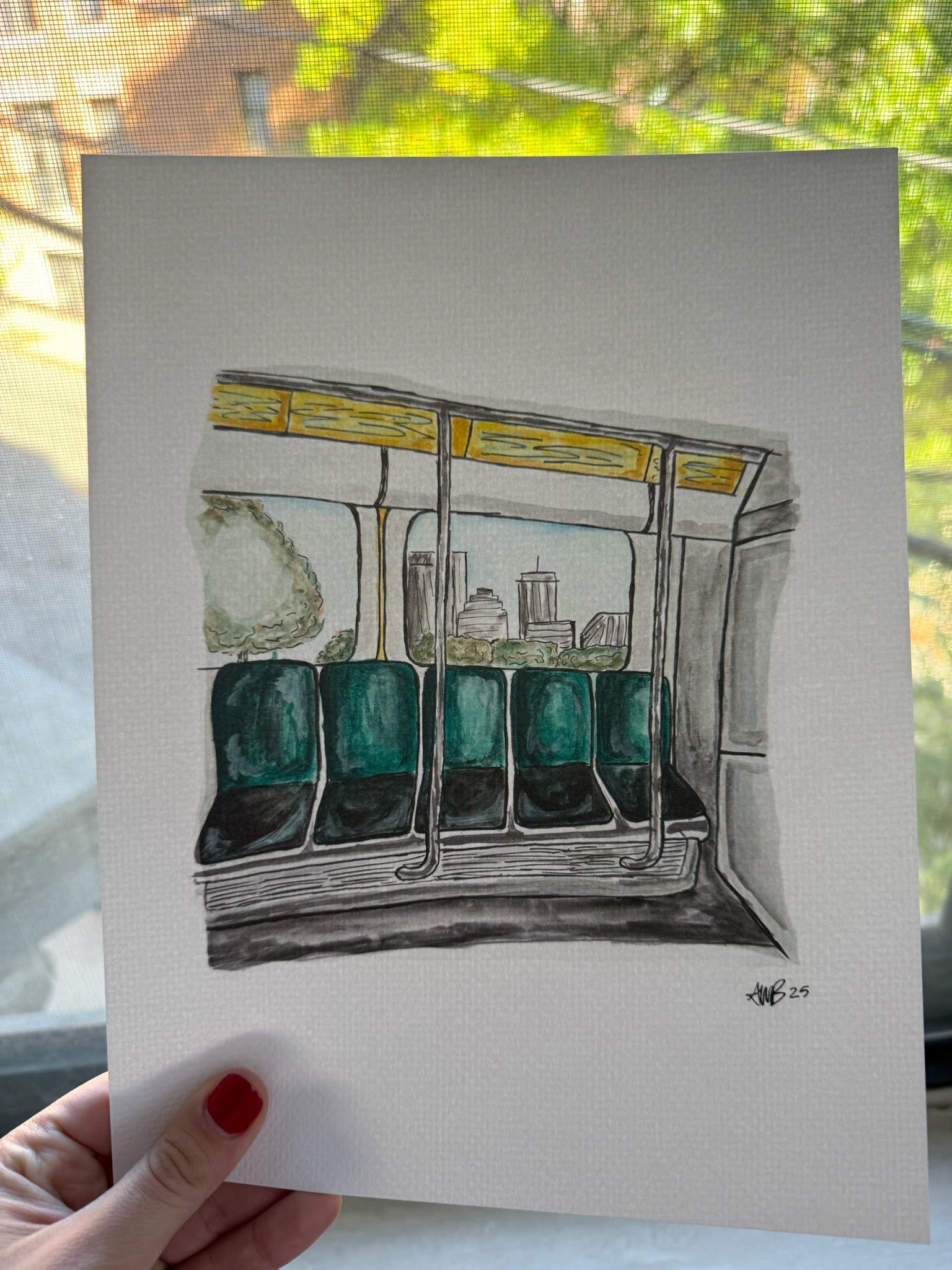 Sittin' on the Green Line