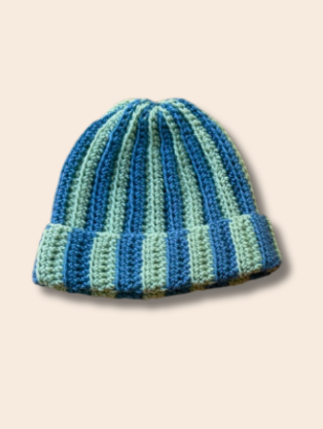 Striped Beanie