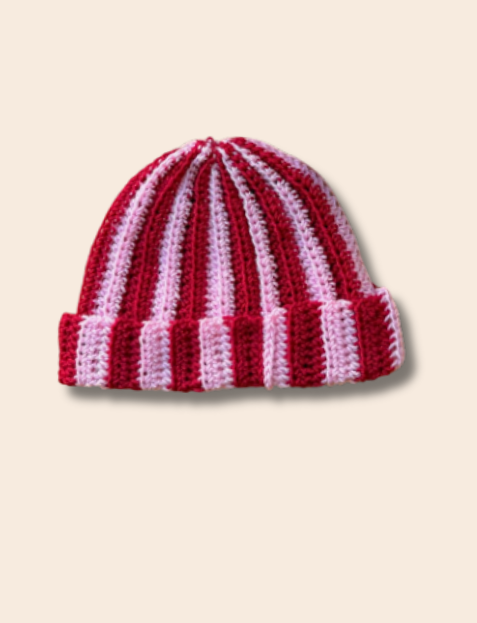 Striped Beanie