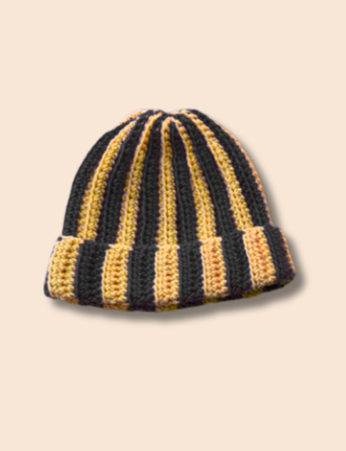 Striped Beanie