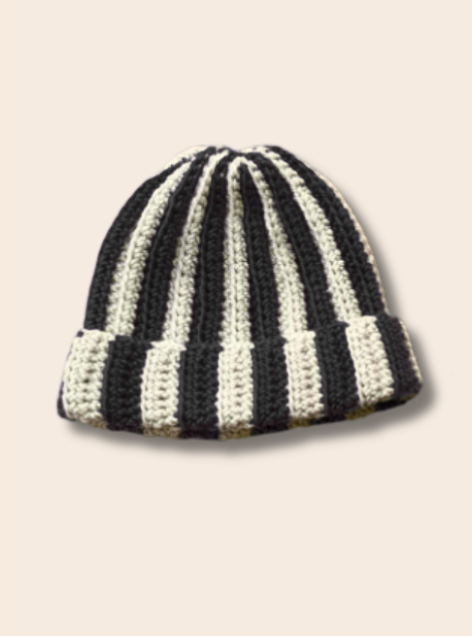 Striped Beanie