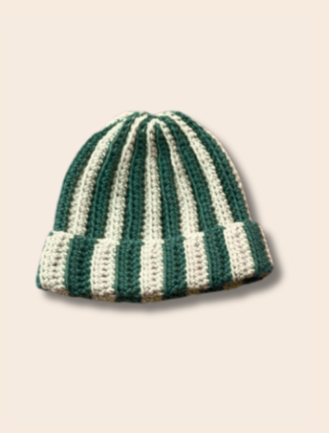 Striped Beanie