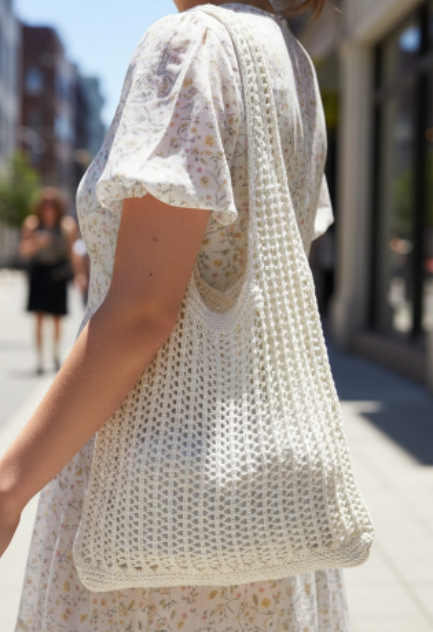 Crochet Tote Bag