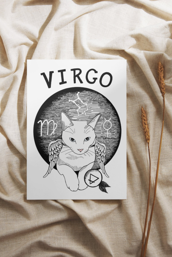 Zodiac Kitties Print